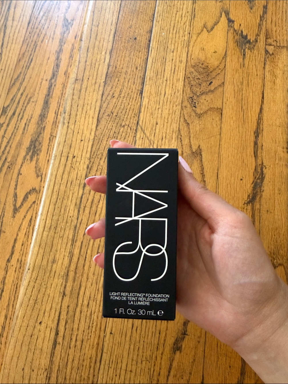 NARS Foundation Box in Black with White Logo